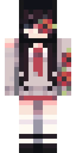 Аниме скин Майнкрафт — скачать PNG бесплатно