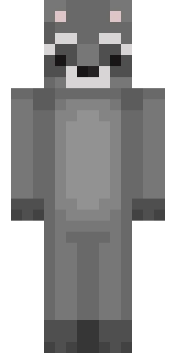 Серый скин Майнкрафт — скачать PNG бесплатно