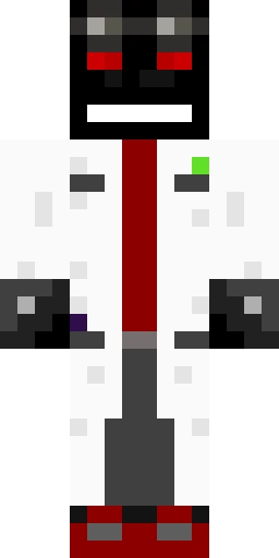 Страшный скин Майнкрафт — скачать PNG бесплатно