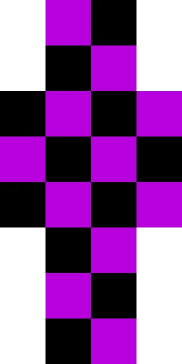 Фиолетовый скин Майнкрафт — скачать PNG бесплатно
