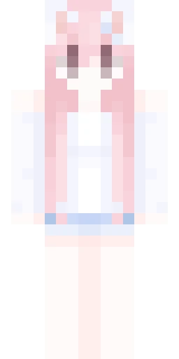 Для девочек скин Майнкрафт — скачать PNG бесплатно