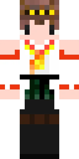 Аниме скин Майнкрафт — скачать PNG бесплатно