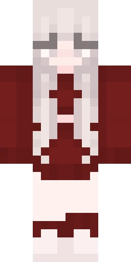 Красный скин Майнкрафт — скачать PNG бесплатно