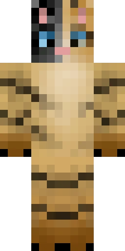 Кошка скин Майнкрафт — скачать PNG бесплатно