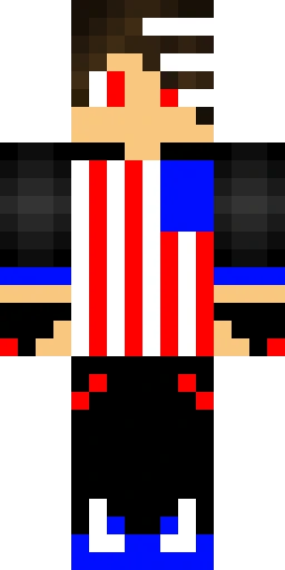 Аниме скин Майнкрафт — скачать PNG бесплатно