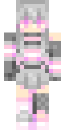 Серый скин Майнкрафт — скачать PNG бесплатно