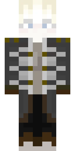 В пальто скин Майнкрафт — скачать PNG бесплатно