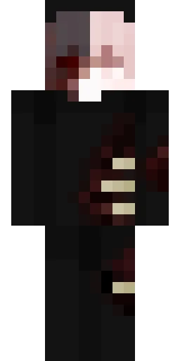 Страшный скин Майнкрафт — скачать PNG бесплатно