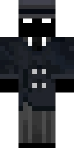 Страшный скин Майнкрафт — скачать PNG бесплатно