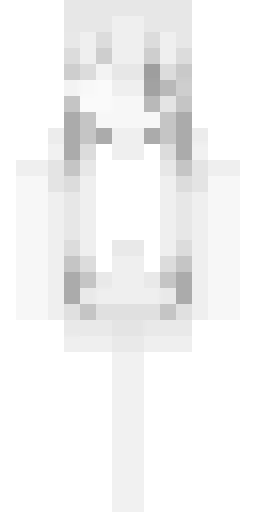Белый скин Майнкрафт — скачать PNG бесплатно