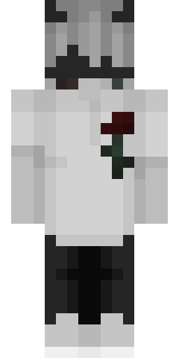 Серый скин Майнкрафт — скачать PNG бесплатно