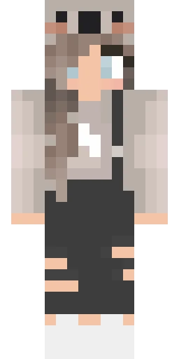 Милый скин Майнкрафт — скачать PNG бесплатно