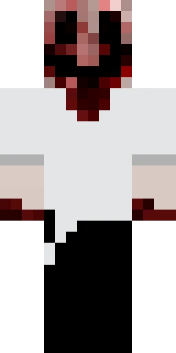 Страшный скин Майнкрафт — скачать PNG бесплатно