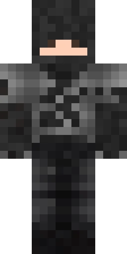 Тёмный скин Майнкрафт — скачать PNG бесплатно
