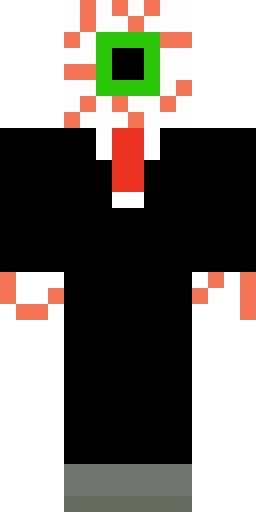 Страшный скин Майнкрафт — скачать PNG бесплатно