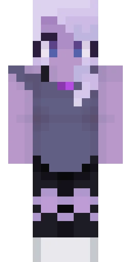 Серый скин Майнкрафт — скачать PNG бесплатно