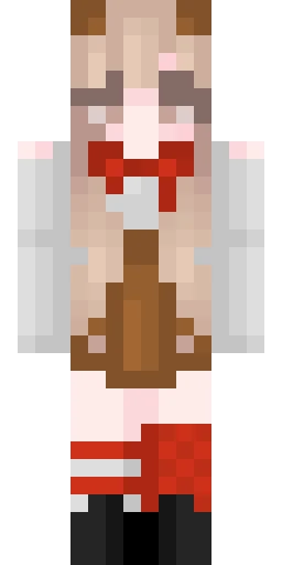 Красный скин Майнкрафт — скачать PNG бесплатно