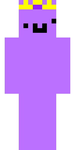 Фиолетовый скин Майнкрафт — скачать PNG бесплатно