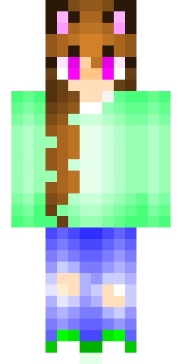 Кошка скин Майнкрафт — скачать PNG бесплатно