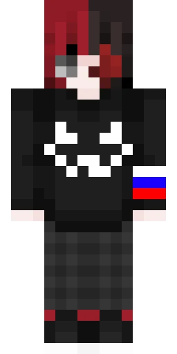 Эмо скин Майнкрафт — скачать PNG бесплатно