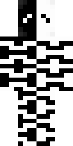 Тёмный скин Майнкрафт — скачать PNG бесплатно