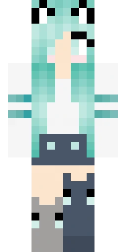 Кошка скин Майнкрафт — скачать PNG бесплатно