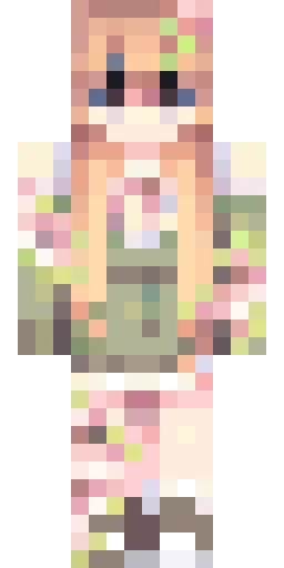 Розовый скин Майнкрафт — скачать PNG бесплатно