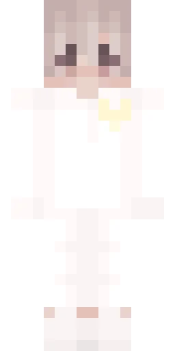 Белый скин Майнкрафт — скачать PNG бесплатно