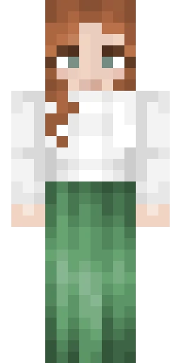 Для девочек скин Майнкрафт — скачать PNG бесплатно