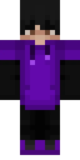 Фиолетовый скин Майнкрафт — скачать PNG бесплатно
