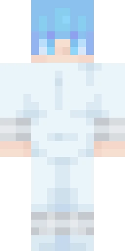Белый скин Майнкрафт — скачать PNG бесплатно