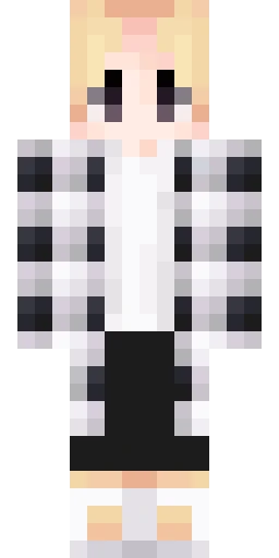 Аниме скин Майнкрафт — скачать PNG бесплатно