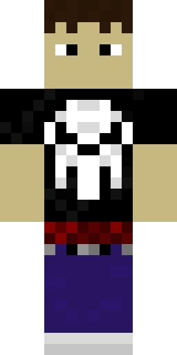 Страшный скин Майнкрафт — скачать PNG бесплатно