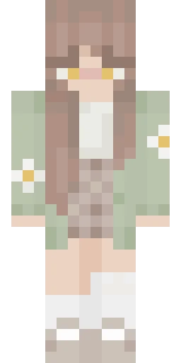 Милый скин Майнкрафт — скачать PNG бесплатно