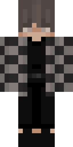 Серый скин Майнкрафт — скачать PNG бесплатно