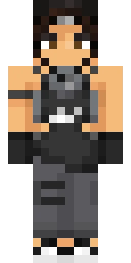Серый скин Майнкрафт — скачать PNG бесплатно
