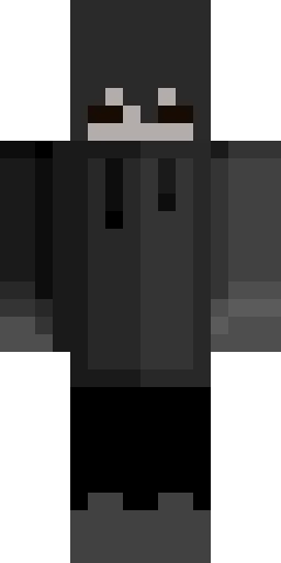 Тёмный скин Майнкрафт — скачать PNG бесплатно