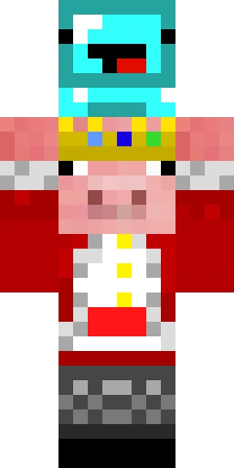 Свинья скин Майнкрафт — скачать PNG бесплатно