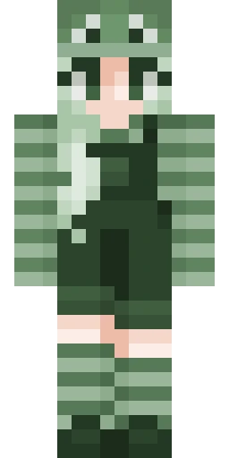 Лягушка скин Майнкрафт — скачать PNG бесплатно