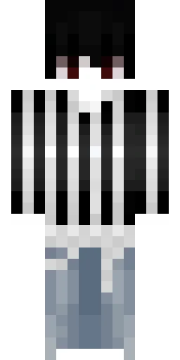 Тёмный скин Майнкрафт — скачать PNG бесплатно