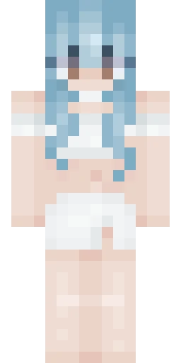 Для девочек скин Майнкрафт — скачать PNG бесплатно