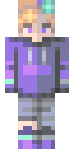 Тёмный скин Майнкрафт — скачать PNG бесплатно
