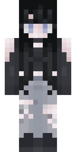 Серый скин Майнкрафт — скачать PNG бесплатно