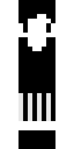 Страшный скин Майнкрафт — скачать PNG бесплатно