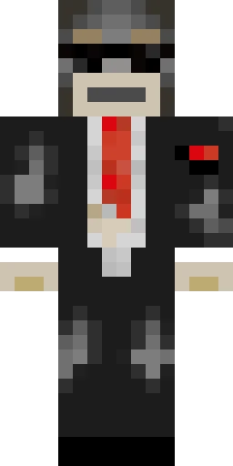 В очках скин Майнкрафт — скачать PNG бесплатно