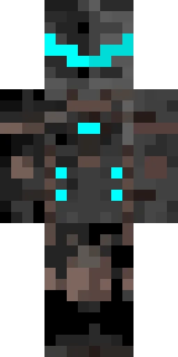 Тёмный скин Майнкрафт — скачать PNG бесплатно