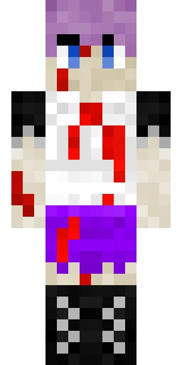 Эмо скин Майнкрафт — скачать PNG бесплатно