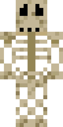 Скелет скин Майнкрафт — скачать PNG бесплатно