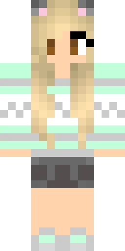 Кошка скин Майнкрафт — скачать PNG бесплатно