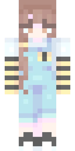 Жёлтый скин Майнкрафт — скачать PNG бесплатно